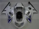 Blanc Argent Bleu Noir Carénage Moto Suzuki GSXR 600/750 2001-2003