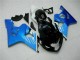 Blanc Bleu Noir Carénage Moto Suzuki GSXR 600/750 2004-2005