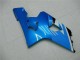 Blanc Bleu Noir Carénage Moto Suzuki GSXR 600/750 2004-2005