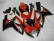 Rouge Noir Brillant Carénage Moto Suzuki GSXR 600/750 2006-2007