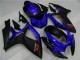 Bleu Noir Mat Rouge Carénage Moto Suzuki GSXR 600/750 2006-2007