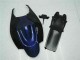 Noir Brillant Bleu Carénage Moto Suzuki GSXR 600/750 2006-2007