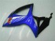 Bleu Blanc Noir Brillant Rouge Carénage Moto Suzuki GSXR 600/750 2006-2007