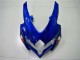 Bleu Jaune Requin Carénage Moto Suzuki GSXR 600/750 2008-2010
