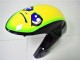 Bleu Jaune Requin Carénage Moto Suzuki GSXR 600/750 2008-2010