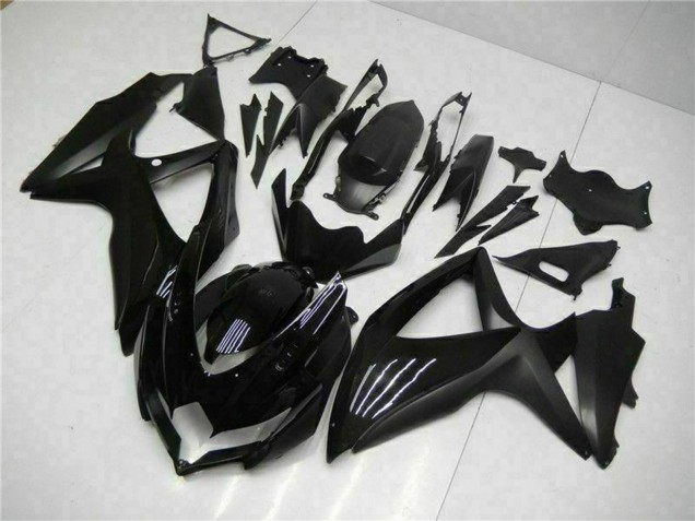 Noir Brillant Noir Mat Carénage Moto Suzuki GSXR 600/750 2008-2010