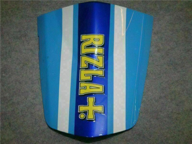 Bleu Blanc Jaune Rizla Carénage Moto Suzuki GSXR 1000 2003-2004