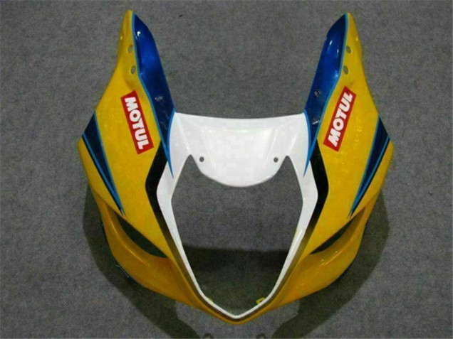 Jaune Bleu Blanc Rouge Corona Motul Carénage Moto Suzuki GSXR 1000 2003-2004