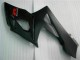 Noir Brillant Noir Mat Rouge Carénages Moto Suzuki GSXR 1000 2005-2006