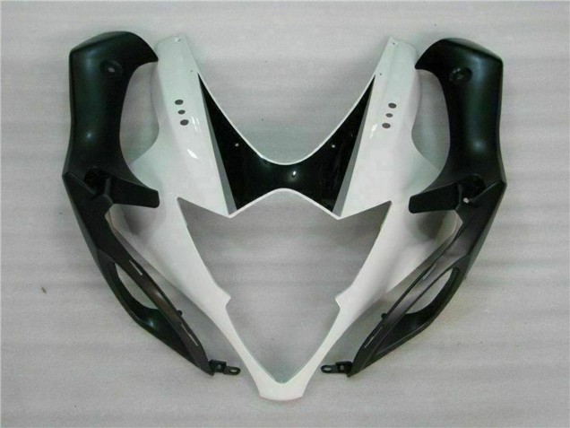 Blanc Noir Brillant Carénage Moto Suzuki GSXR 1000 2005-2006