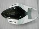 Blanc Noir Brillant Carénage Moto Suzuki GSXR 1000 2005-2006