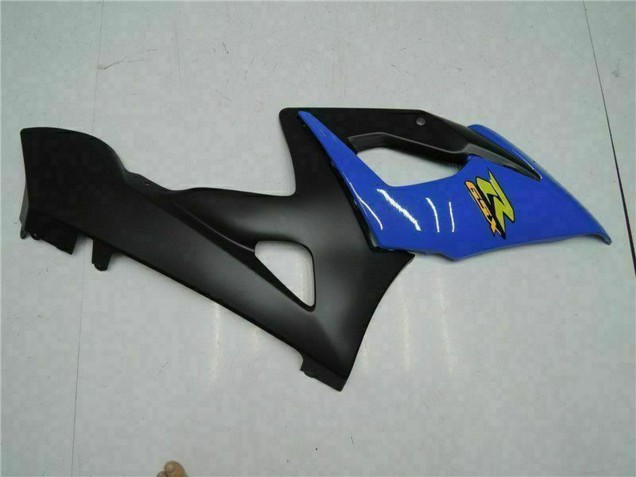 Bleu Noir Carénages Moto Suzuki GSXR 1000 2005-2006