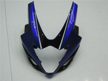 Bleu Noir Carénage Moto Suzuki GSXR 1000 2005-2006 Pas Chère