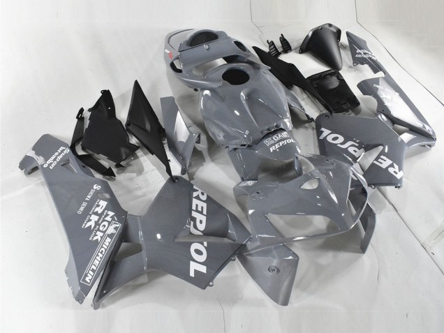 Nardo Gris Blanc Repsol Carénage Moto Honda CBR600RR 2005-2006