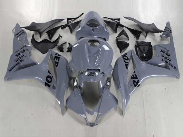 Nardo Gris Noir Repsol Carénage Moto Honda CBR600RR 2007-2008