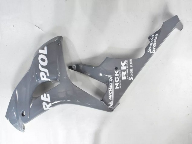 Nardo Gris Blanc Repsol Carénage Moto Honda CBR1000RR 2006-2007