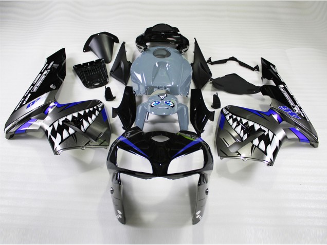 Nardo Gris Requin Carénage Moto Honda CBR600RR 2005-2006