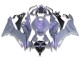 Caméléon Gris Dazz Violet Perle Carénage Moto Kawasaki ZX6R 2019-2022
