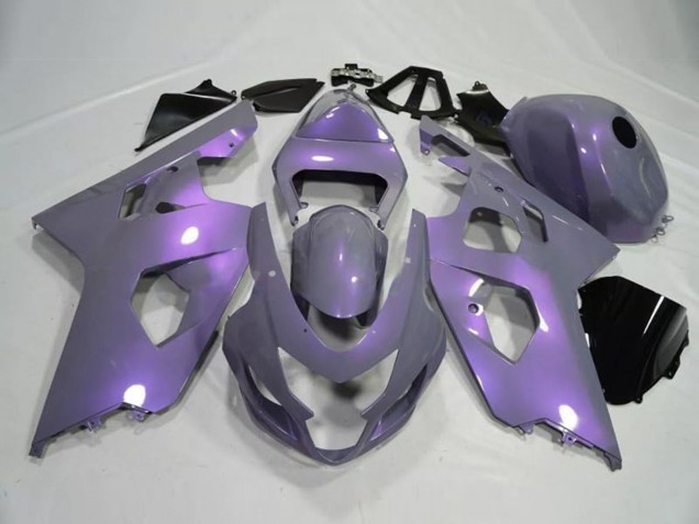 Caméléon Gris Dazz Violet Perle Carénage Moto Suzuki GSXR 600 / GSXR 750 2004-2005