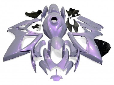 Caméléon Gris Dazz Violet Perle Carénage Moto Suzuki GSXR 600 / GSXR 750 2006-2007 Pas Chère