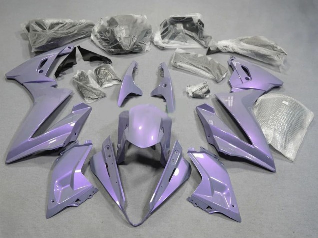Caméléon Gris Dazz Violet Perle Carénage Moto Suzuki GSX8R 2024-2025