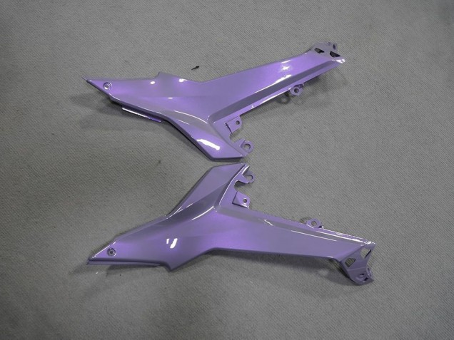 Caméléon Gris Dazz Violet Perle Carénages Moto Kawasaki Ninja 650 EX650 2020-2025