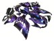 Caméléon Bleu Violet Carénage Moto Kawasaki ZX14R ZZR1400 2012-2024
