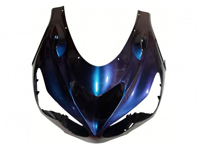 Caméléon Bleu Violet Carénage Moto Kawasaki ZX14R ZZR1400 2012-2024