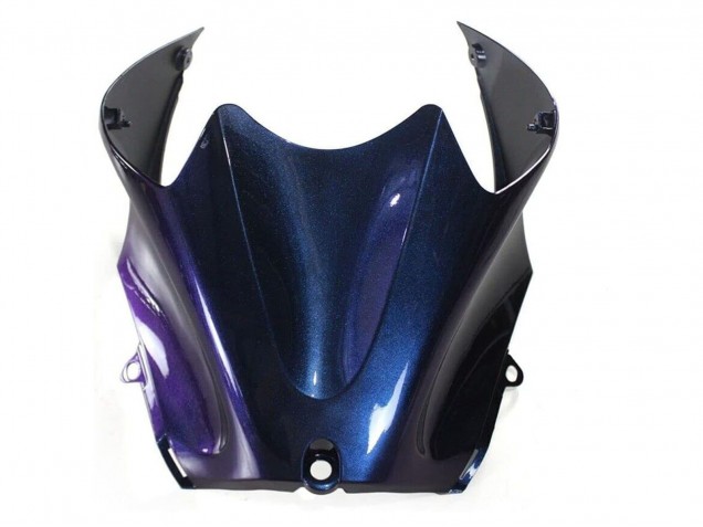 Caméléon Bleu Violet Carénage Moto Kawasaki ZX14R ZZR1400 2006-2011