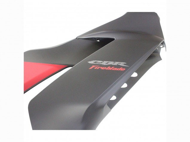 Noir Mat Rouge Carénage Moto Honda CBR1000RR-R 2020-2023