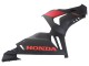 Noir Mat Rouge Carénage Moto Honda CBR1000RR-R 2020-2023