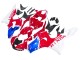 Blanc Rouge Bleu HRC Kits Carénage Moto Honda CBR1000RR-R 2020-2023