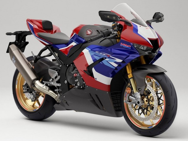 Blanc Rouge Marron Bleu HRC Carénage Moto Honda CBR1000RR-R 2020-2023
