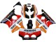 Orange Blanc Rouge Noir Brillant Repsol HRC Carénage Moto Honda CBR400RR NC23 1987-1989