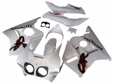 Blanc Carénage Moto Honda CBR400RR NC23 1987-1989 Pas Chère