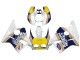 Blanc Jaune Bleu Rothmans Carénage Moto Honda CBR400RR NC23 1987-1989