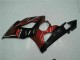 Rouge Noir Brillant Carénages Moto Suzuki GSXR 1000 2005-2006