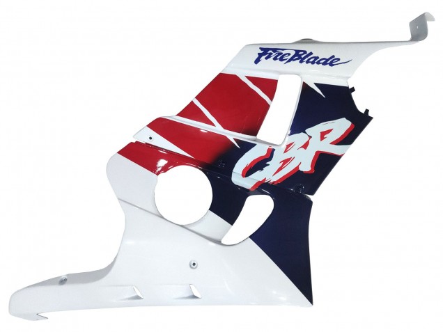 Blanc Rouge Bleu Foncé Fireblade Carénage Moto Honda CBR400RR NC29 1990-1999