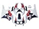 Blanc Rouge Bleu Foncé Fireblade Carénage Moto Honda CBR400RR NC29 1990-1999