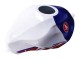 Blanc Rouge Bleu Carénages Moto Honda CBR400R 2022