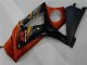 Noir Orange Carénage Moto Suzuki GSXR 1000 2007-2008