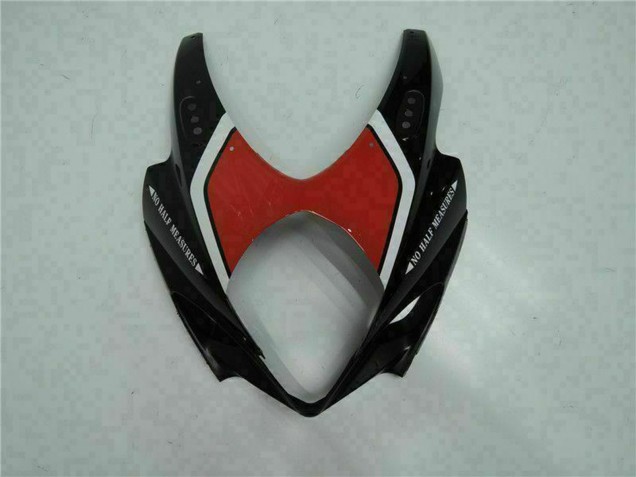 Noir Brillant Rouge Blanc Carénage Moto Suzuki GSXR 1000 2007-2008