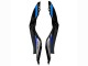 Bleu Blanc Noir Mat Carénage Moto Kawasaki ZX25R ZX-25R 2019-2025