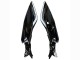 Noir Brillant Carénage Moto Kawasaki Z400 2018-2024