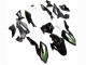 Blanc Noir Brillant Vert Carénage Moto Kawasaki Z400 2018-2024