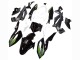 Blanc Noir Brillant Vert Carénage Moto Kawasaki Z400 2018-2024