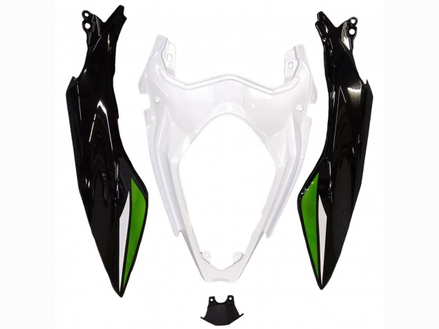 Blanc Noir Brillant Vert Carénage Moto Kawasaki Z400 2018-2024