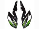 Blanc Noir Brillant Vert Carénage Moto Kawasaki Z400 2018-2024