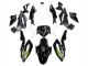 Blanc Noir Brillant Vert Carénage Moto Kawasaki Z400 2018-2024