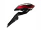 Bonbon Rouge Noir Brillant Carénage Moto Kawasaki Z400 2018-2024